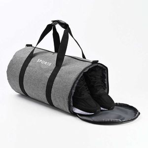 Sporttaschen Günstige Damentasche mit kostenlosem Versand Große Schuhe Fitness Strand Reise Schultertasche Herren Schwimmwochenende Gepäck Handtasche Gym G230506