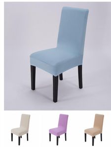 Chair Covers Differ Color Spandex Desk Seat Protector Slipcovers For El Banquet Universal Size 1PC Jan 5th