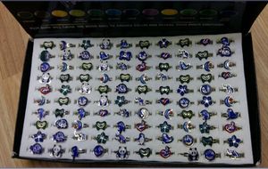 mood temperature sensing mood ring alloy cartoon open mouth mood ring mix style 100pcs/lot