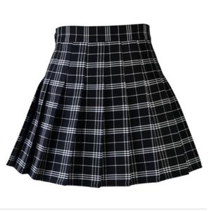 Юбки женские детские юбки для девочек с высокой талией с плиссированной модной юбкой моды с внутренними шортами 230506