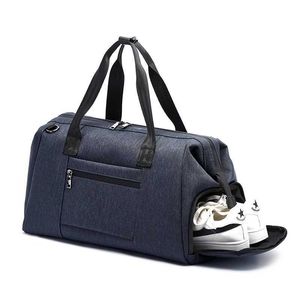 Sport Bags Waterproof Fitness Bag Dry and Wet Combo Handbag with Shoe Compartment Men Shoulder Crossdody Bag Large Luggage Portable Duffle G230506