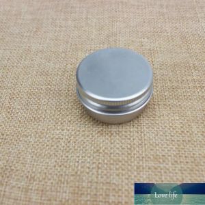 Wholesale brand new 15g cosmetic aluminum jar 15ml metal tin for cream packaging Top Quality