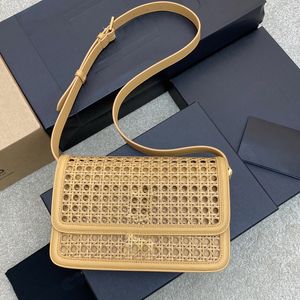 Shoulder Bags Women Designer Handbag Purse Fashion Hardware Letters Magnetic Buckle Toothpick Pattern Box Cowhide 634305 Cross Body Bags