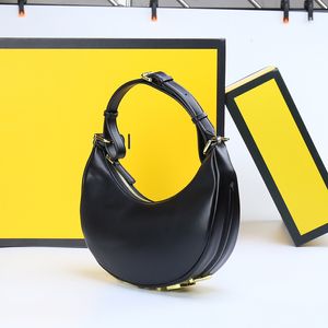 Designer -Taschen Umhängetasche Handtasche Frauen Modesbagsg Cross Body Half Moon Luxuries Echtes Leder Klassiker Retro Wallet Griff quadratische Geldbörse 552