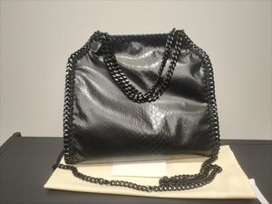 Stella McCartney 10A High-Quality PVC Leather Women's Fashion Handbag - Eco-Friendly Designer Shopping Tote