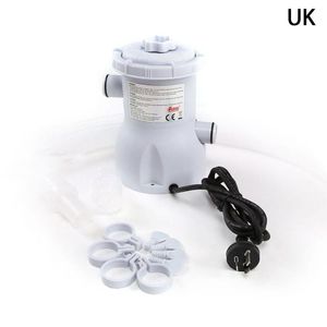 Supplies EU/US/UK Electric Swimming Pool Filter Pump For Above Ground Pools Cleaning Tool Pool Pump Paddling Pool Pump Water For Home