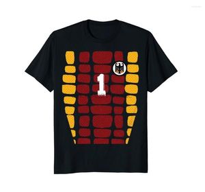 Męskie koszulki marka odzież o szyja krótkie rękawy chłopiec bawełna mężczyzn retro niemiecka koszulka piłkarska bramkarz deutschland 1994 męskie koszulka