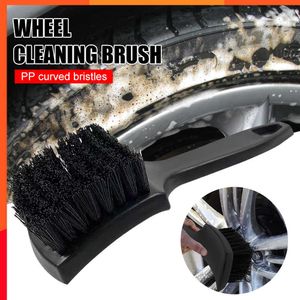 1st bildäckfälsborste rengöringssats Auto Wheel Cleaning Brush Car Detaling Cleaning Tire Mat Washing Tools Auto Accessories