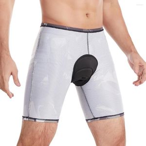 Shorts de ciclismo de roupas de motocicleta espessada espessada seca respirável encostando esponja almofada de esponja durável s/m/l/xl/xxl/xxxl