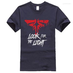 T-shirt da uomo Look For The Light Fireflies Symbol Ellie Last Of Us T-shirt ispirata al gioco