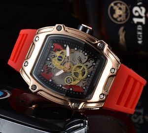 Men's designer watch military hollow sports watch simulation date high-quality quartz men's watch
