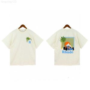 Rhude DesignerTシャツの女性Tシャツ