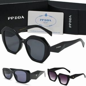 Óculos de sol de luxo para mulheres, designer de lentes polaroid, óculos masculinos sênior, armação de óculos, óculos de sol de metal vintage com caixa P2660 15 16