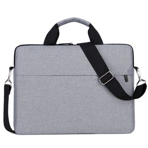 비즈니스 스타일 노트북 가방 15.6 14 13.3 인치 휴대용 컴퓨터 보호 커버 북 케이스 소매 MacBook Air 13