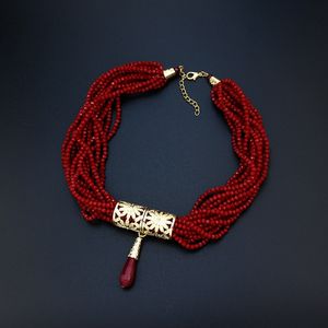 Hänge halsband neovisson underbara marocko handgjorda halsband algeriet naturliga sten kaftan choker halsalce arabisk brud gåva 230506