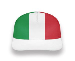 ITALY youth hat diy custom made name number ita cap nation flag it italian country italia college print po baseball caps3944107