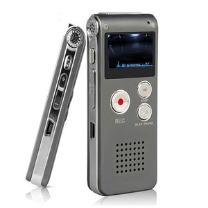 Multifuncional recarregável 8GB 650HR Digital Audio Voice Recorder Dittaphone MP3 Player