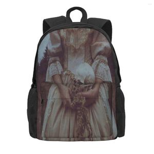 Backpack Nature Sufficeth Unto Herself Backpacks Men's Bags For Women Vintage Eco Friendly Kawaii