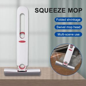 Mini Squeeze Mop Portable Cleansing Mop Handheld Desk Desk Car Car Car Oind Glass Gronger Cleaner home Homeficing Tools