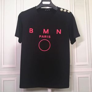 2023 Men's T-shirt Designer Women's T-shirt Fashion Black White Pink letter casual shorts Summer short sleeve enthusiast men's T-shirt clothing