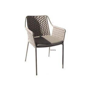 Camp Furniture Nordic Outdoor Chair Rock Board fåtölj Fåtölj Plast Aluminium Balkong Garden Leisure Rattan Chairscamp