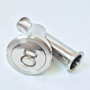 Herstellung von 102 mm Rohr-Außendurchmesser x 4 Zoll Tri-Clamp-Sanitär-Y-förmigem Siebfilter aus SUS 304-Edelstahl zum Bierbrauen