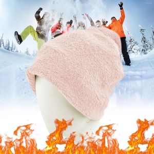 Berets Bucket Hat Herren S Lustig Für Damen Teddy Fleece Sport Hüte Warm Winter Outdoor Reise Geschenk Ohr Gelb