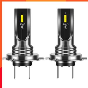 Neu Neu 2Pcs H4/H7 LED Scheinwerferbirne 80W 1860 CSP 5000LM/Set Super Helle 6000K Weiß Ersatz Nebelscheinwerfer DRL Auto Zubehör