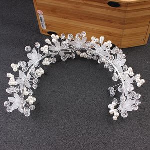 Weselna panna młoda ręcznie robiono kwiatowe ozdoby panny młodej Wedding Hair Ornaments Akcesoria