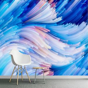 Wallpapers Custom 3D Po Wallpaper Personality Geometric Lines Wall Mural Abstract Home Decor Papers