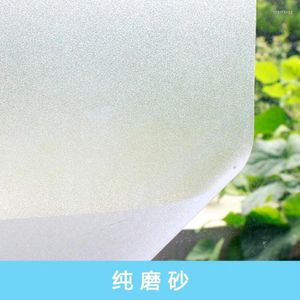 Duvar Kağıtları 3D Mat Pencere Film Vitray Dekoratif UV Sticker Gizlilik Buzlu Kendinden Yapışkan Çıkartma