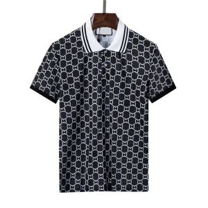 2023 Mode pikétröja Lyxiga italienska T-shirts för män Kortärmade Mode Casual Man Sommar T-shirt Olika färger Tillgängliga storlek M-3XL