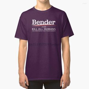 Men's T Shirts Bender 2023 Kill All Humans - Shirt