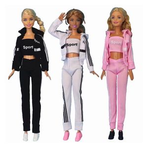 2024 Hot Sale Kawaii 3 항목 /로트 패션 인형 의류 겨울 정장 +3 꽃 스커트 어린이 장난감 액세서리 무료 배송 인형 DIY 소녀 선물