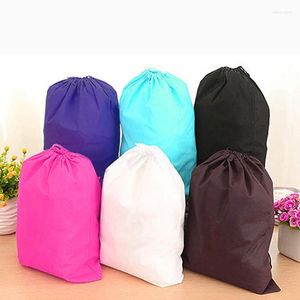 Bolsas de armazenamento Home Laundry Shoe Travel Travel Pouch Poushipstring Tote Bag Organizador G5AB