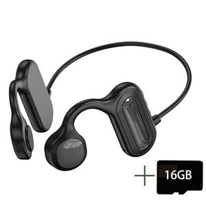 Fones de ouvido sem fio reais fones de ouvido de condução óssea bluetooth 5.2 fones de ouvido sem fio, fone de ouvido esportivo à prova d'água com microfone para exercícios de corrida dirigindo