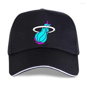 Бейсбольные кепки Miamis Vices Heat Basketball - Мужская бейсболка - Черная