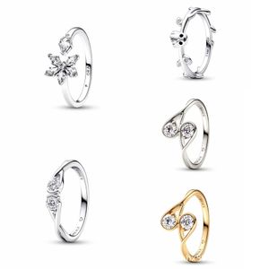 925 Sterling Silber Pandora Ring Intarsien Diamant Paar Ring Damen High-End Atmosphere Small Weihrauch Breeze Kostenlose Lieferung