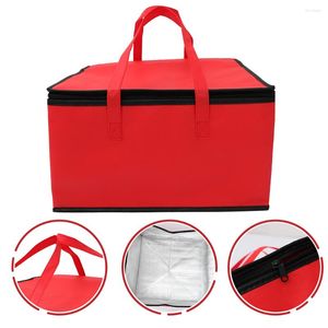 Dinnerware Sets Insulated Cooler Bags Pizza Insulation Tote Heater Car Lunch Storage Pouch Delivery Gifts Meal Transport