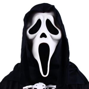 Halloweenowa maska ​​szkieletowa horror maska ​​karnawałowa maskarada cosplay dla dorosłych pełna twarz hełm halloween impreza straszna maska