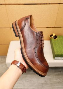 2023 Mens Dress Shoes Fashion Brand Designer Casual Driving Shoes Men Comfortable Party Wedding Suit Brand Lace Up Footwear Flats Size 38-45