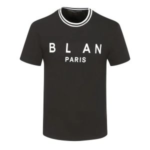 2023 Tasarımcı Erkek T-Shirt Kısa Kollu Katı Pamuklu Gömlek Adam Tees Göğüs Mektupları Baskı Gömlek Yaz Casual Klasik Modern Tops