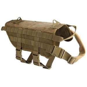 Kurtki polowe wojskowe dobrej jakości uprzęże dla psów z Molle System Outdoor Army Working Combat Vester 3 Sizehunting Kurtka