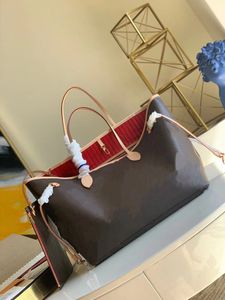 TOTES Büyük kapasiteli çanta cüzdanlar şık ve modaya uygun yeni stiller gerçek deri çanta tote moda omuz seri numarası tarih kodu toz çantaları alışveriş çantası