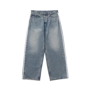 Erkekler artı boyutu pantolon 2022ss yıkanmamış kenarlar çiğ denim jeans indigo küçük miktarda toptan fiyat Japon tarzı pamuk Japonya kırmızı yr5d3