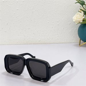 Neue Modedesign-Sonnenbrille 40064 mit großem quadratischem Plattenrahmen, einfacher und lebendiger Barcelona-Stil, beliebte UV400-Schutzbrille für den Außenbereich