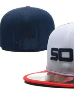 Pronto Stock Whadacsale de alta qualidade A equipe esportiva de Chicago montou Caps Sox Sox Plat Brim em chapéus de campo Tamanho completo do design fechado 7- Tamanho 8 Baseball Gorra Casquette A2