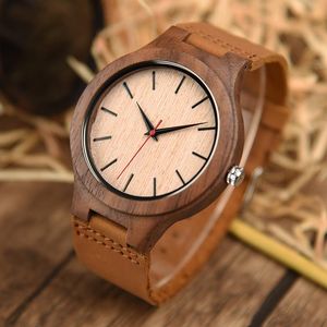 Нарученные часы Dodo Deer Mens Watch The Leather Band Birstwatch Man Promoation Quartz Crop OEM