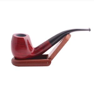 Smoking Pipes Sandalwood portable men's smoking set in stock, detachable filter pipe