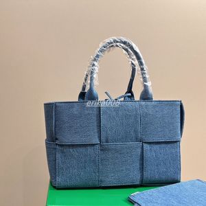 Tote mavi kompozit çantalar klasik dokuma çanta çanta tasarımcısı alt koltuk çantaları vintage kadın çanta haftalık çantası 33cm